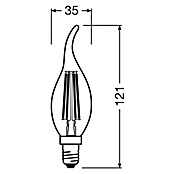 Osram LED žarulja BA40 827  (E14, 3,4 W, 470 lm) | BAUHAUS