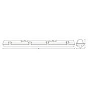 Osram LED letev za vlažne prostore Submarine  (Do x Š x V: 65,1 x 6,6 x 7,5 cm, Barva svetlobe: Hladno bela, 8 W, IP65) | 3094 - Feuchtraum Lichtleiste | CAKA - Zweckleuchten | CAK - Technisches Licht | CA - Beleuchtung | C - Elektro | BAUHAUS