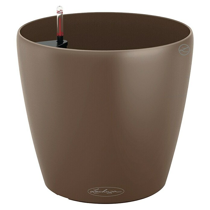 Lechuza Classico Pflanztopf Color (Außenmaß (Ø x H): 34,5 x 32,5 cm, Kunststoff, Muskat) | BAUHAUS