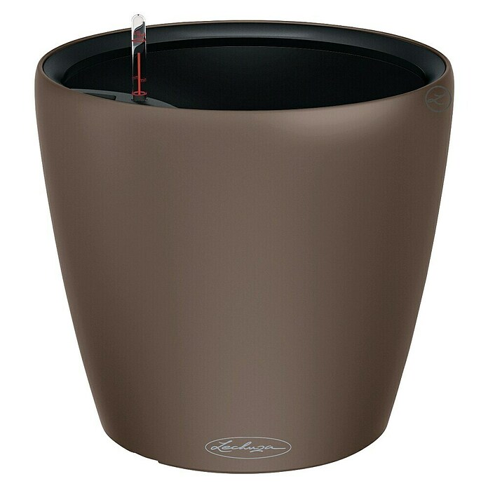 Lechuza Classico Pflanztopf Color LS (Außenmaß (Ø x H): 35 x 32 cm, Kunststoff, Muskat) | BAUHAUS