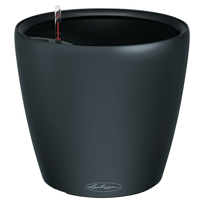 Lechuza Classico Pflanztopf Color LS (Außenmaß (Ø x H): 35 x 32 cm, Kunststoff, Grau) | BAUHAUS