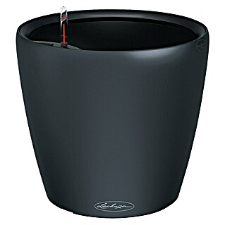 Lechuza Classico Pflanztopf Color LS (Außenmaß (Ø x H): 35 x 32 cm, Kunststoff, Grau)