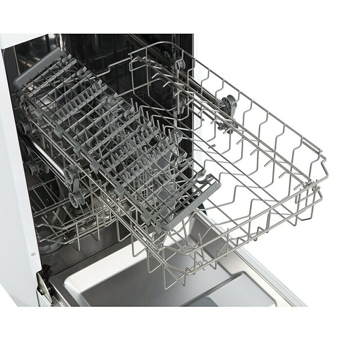 Respekta Einbaugeschirrspüler Bena (Breite: 44,8 cm, Anzahl Maßgedecke: 10 Stk., Teilintegriert, Weiß) | BAUHAUS