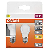 Osram Star Set LED sijalk Classic P  (E27, Ni mogoče zatemniti, Toplo bela, 470 lm, 3,4 W, 2 kos) | LED luči | Svetlila | Elektro in svetila | Izdelki | BAUHAUS