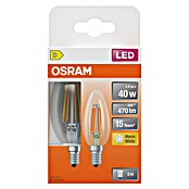 Osram Star LED žarulja Classic B  (E14, Bez prigušivanja, Topla bijela, 470 lm, 3,4 W) | BAUHAUS