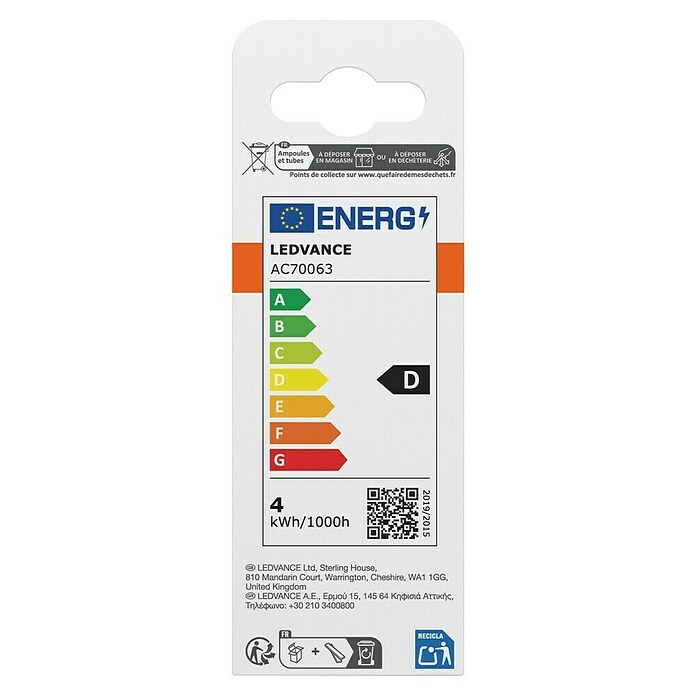 Osram Star LED-Lampe Classic B (E27, Nicht Dimmbar, Warmweiß, 470 lm, 3,4 W) | BAUHAUS