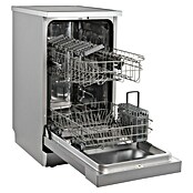 Respekta Einbaugeschirrspüler Bena (Breite: 44,8 cm, Anzahl Maßgedecke: 10 Stk., Teilintegriert, Silber) | BAUHAUS