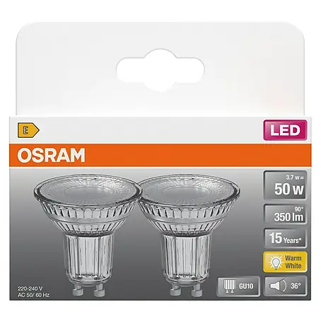 Osram Star LED-Lampen-Set PAR16 - 3,7W