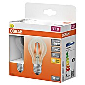 Osram Star Set LED sijalk Classic A  (E27, Ni mogoče zatemniti, Toplo bela, 470 lm, 3,4 W, 2 kos) | LED luči | Svetlila | Elektro in svetila | Izdelki | BAUHAUS