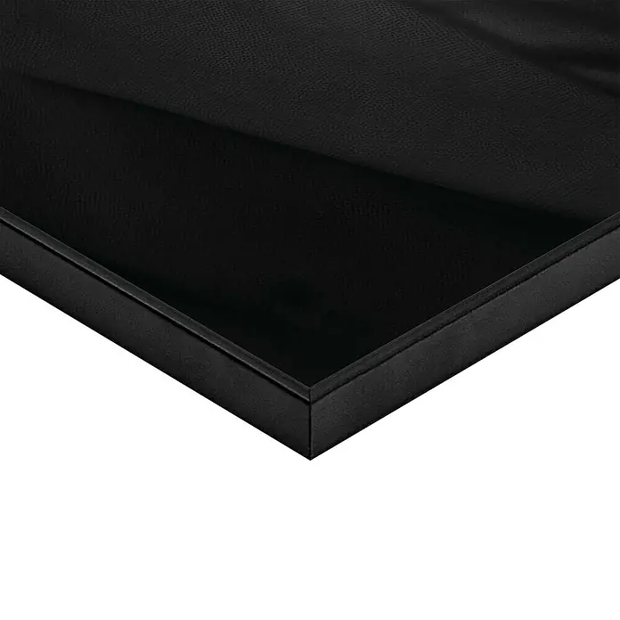 Reinders Bild Slim Frame Black - Tiger Lord, B x H: 50 x 70 cm - Nahaufnahme einer eleganten, schwarzen Bilderleiste, die jedem Kunstwerk einen Hauch von Stil verleiht und die Aufmerksamkeit auf das Bild lenkt.