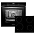 Respekta Einbauherd-Set Julius AB701-19 + Fynn KM8800IF-28 