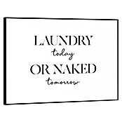 Reinders Bild Slim Frame Black (Naked Laundry, B x H: 40 x 30 cm) | BAUHAUS