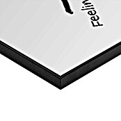 Reinders Bild Slim Frame Black (Feeling Lucky, B x H: 40 x 50 cm) | BAUHAUS