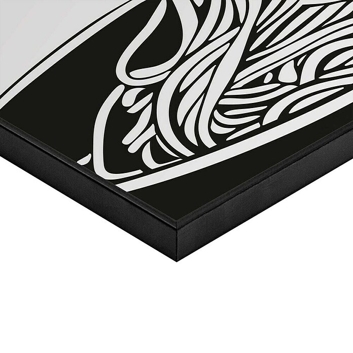 Reinders Bild Slim Frame Black (More Spaghetti, B x H: 40 x 50 cm) | BAUHAUS