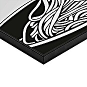 Reinders Bild Slim Frame Black (More Spaghetti, B x H: 40 x 50 cm) | BAUHAUS