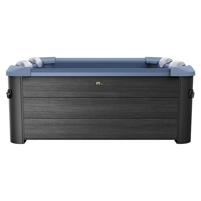 MSpa Hidromasažna kada Frame Oslo Sapphire  (160 x 160 cm, Crna) | BAUHAUS
