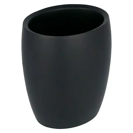 Bicchiere Per Spazzolino Sealskin Mind - Ceramica Nero, 75x111mm, Design Moderno - Foto 10