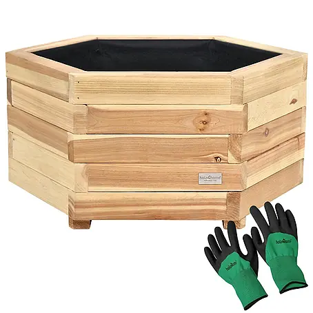 holz4home  Pflanzkübel eckig