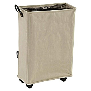 Cesta de ropa (38,5 x 19 x 58 cm, Crema)