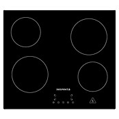 Respekta Premium Composición de cocina (Ancho: 290 cm, Con dispositivos eléctricos, Gris de alto brillo)