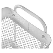 Versa Carro con ruedas (30 x 46 x 76 cm, Acero, Blanco) | BAUHAUS