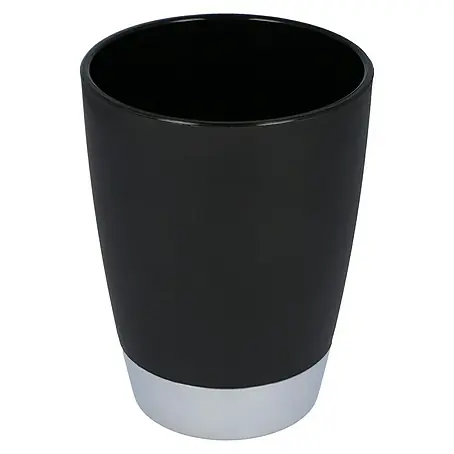 Bicchiere Per Spazzolino Sealskin Mind - Ceramica Nero, 75x111mm, Design Moderno - Foto 7