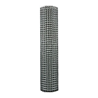 H+S Zauntechnik Drahtgitter (L x H: 5 x 1 m, Geflechthöhe: 6,5 mm, Silber, Verzinkt)