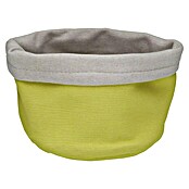 Versa Cesta de tela (L x An x Al: 17 x 14 x 10 cm, Amarillo) | BAUHAUS