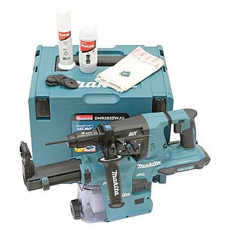 Makita LXT 18V Martillo combinado de batería DHR283 (36 V, Sin batería, 2,9 J, Maleta incluida)