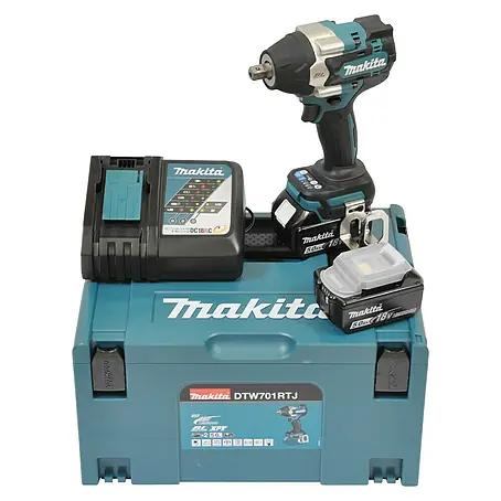 Makita LXT 18V Akku-Schlagschrauber DTW701RTJ + Artikelnr. 33855482 hinzufügen*