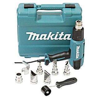 Makita Pistola de aire caliente HG6531C (2.000 W, Rango de temperaturas: 50 °C - 650 °C)
