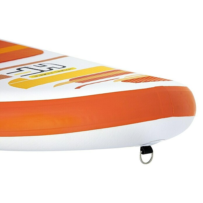 Bestway Hydro Force Juego de paddle surf Aqua Journey (L x An x Al: 274 x 76 x 12 cm, Carga útil: 100 kg, Hinchable, Naranja/Blanco) | BAUHAUS