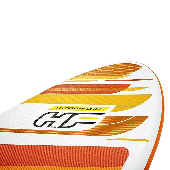 Bestway Hydro Force Juego de paddle surf Aqua Journey (L x An x Al: 274 x 76 x 12 cm, Carga útil: 100 kg, Hinchable, Naranja/Blanco) | BAUHAUS