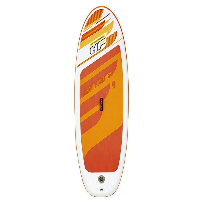 Bestway Hydro Force Juego de paddle surf Aqua Journey (L x An x Al: 274 x 76 x 12 cm, Carga útil: 100 kg, Hinchable, Naranja/Blanco) | BAUHAUS