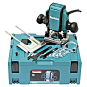 Makita Fresadora eléctrica RP0900J (900 W, 27.000 r.p.m., Diámetro del portaherramientas: 6 mm - 8 mm) | BAUHAUS