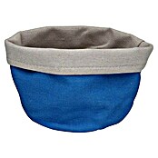 Versa Cesta de tela (L x An x Al: 17 x 14 x 10 cm, Azul oscuro) | BAUHAUS