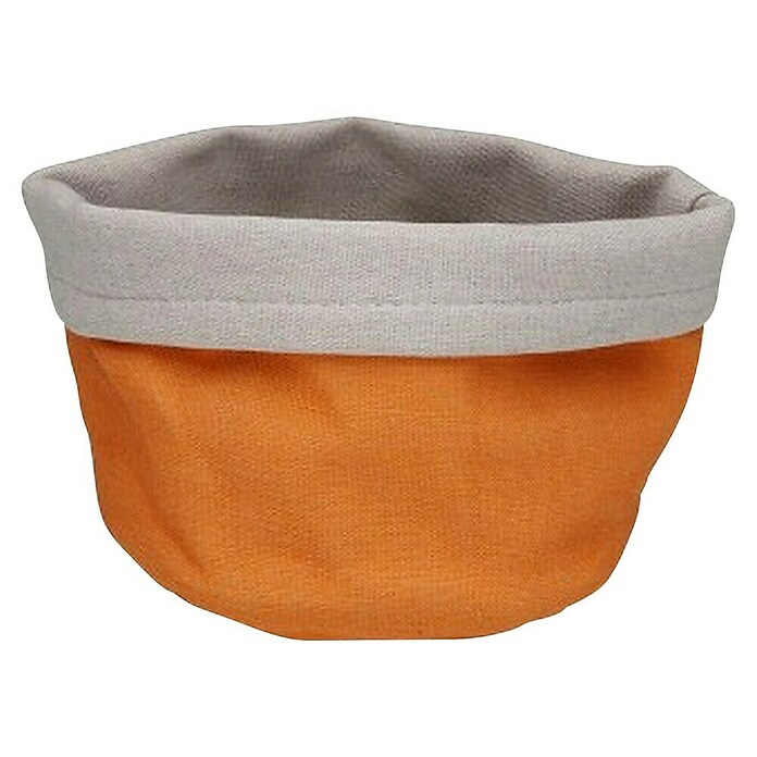 Versa Cesta de tela (L x An x Al: 17 x 14 x 10 cm, Naranja fuerte) | BAUHAUS
