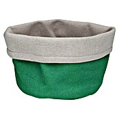 Versa Cesta de tela (L x An x Al: 17 x 14 x 10 cm, Verde) | BAUHAUS