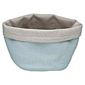 Versa Cesta de tela (L x An x Al: 17 x 14 x 10 cm, Azul claro) | BAUHAUS