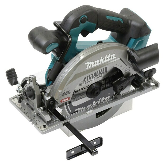 Makita XGT 40V max. Sierra circular de batería HS012GZ (40 V, Sin batería, Diámetro hoja de sierra: 165 mm, 5.200 r.p.m.) | BAUHAUS