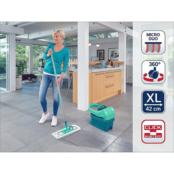 Leifheit Bodenwisch-Set Profi XL Mobile (3 -tlg., null) | BAUHAUS