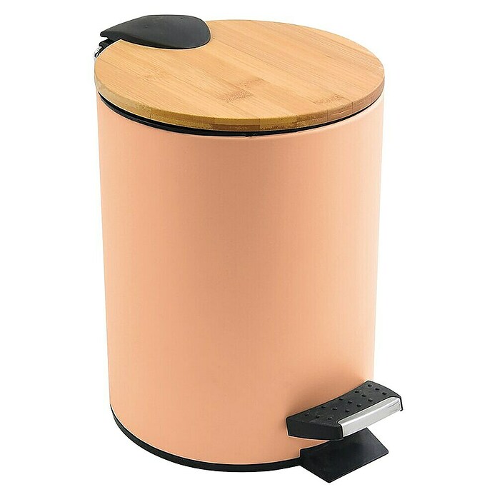 Spirella Cubo con pedal Adonis (3 l, Plástico, Melocotón) | BAUHAUS
