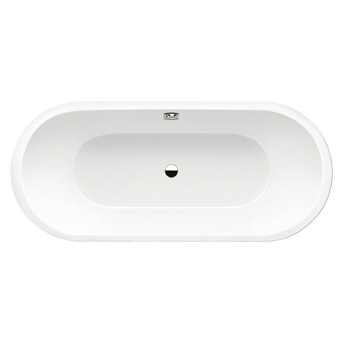 Kaldewei Badewanne Classic Duo Oval 111180 x 80 cm, Stahl-Email, Alpinweiß View From Above