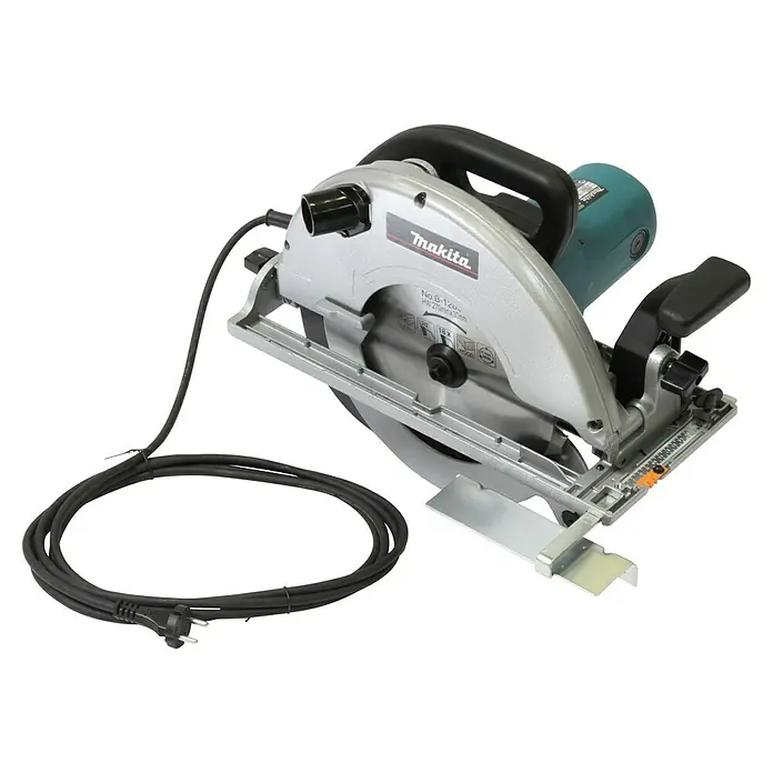 Makita Handkreissäge 5103R - 2.100 W, Durchmesser Sägeblatt: 270 mm, Schnitttiefe bei 90 °: 100 mm - Hier ist eine hochwertige Makita Kreissäge. Sie ist ideal für professionelle Holzarbeiten, bietet Präzision und Leistung für verschiedene Sägearbeiten.