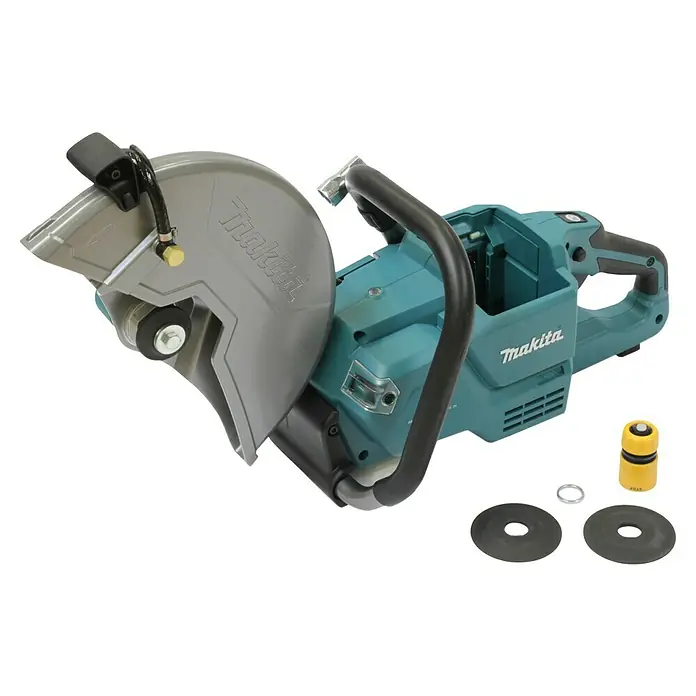 Makita XGT 40V max. Akku-Trennschleifer CE004GZ - Ohne Akku - Makita Akku-Trennschneider mit großem Trennblatt und Zubehör für präzise Schnitte in verschiedenste Materialien.