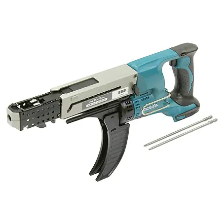 Makita LXT 18V Akku-Trockenbauschrauber mit Magazin DFR750Z + Artikelnr. 33855482 hinzufügen*