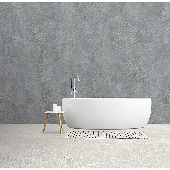 HB Composite Aqua Composite Kliktegel Concrete Dark (Concrete Dark, 61 cm x 30,5 cm x 4 mm, 12 st.) | BAUHAUS