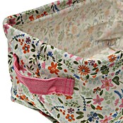 Juego de cestas decorativas (Flores rosado) | BAUHAUS