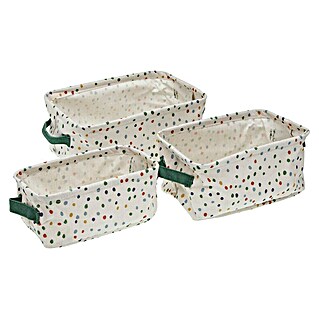Juego de cestas Dotty (Multicolor)