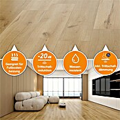 b!design Vinylvloer SPC Oak Fortuna (1.220 x 181 x 4,3 mm, Planken, Oak Fortuna) | BAUHAUS